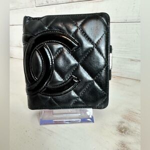 Chanel CC Cambon Lambskin Leather Bifold